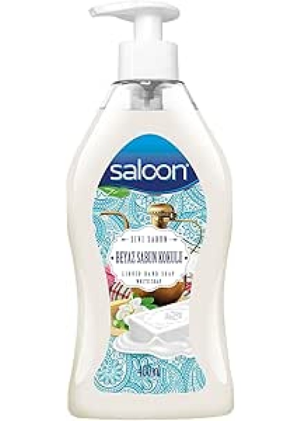 SALOON SIVI SABUN BEYAZ SABUN KOKULU 400 ML