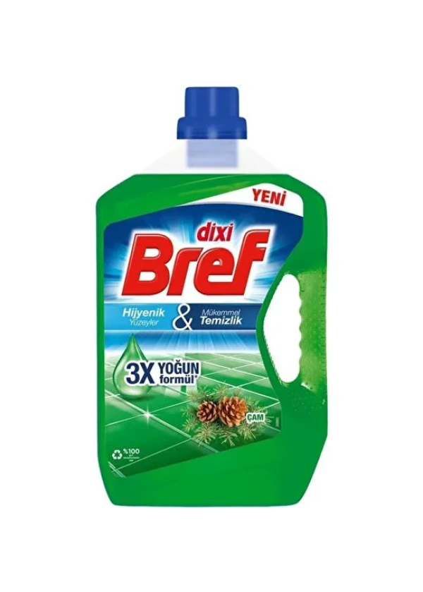 Bref Dixi 2,5lt Yüzey Temizleyici Çam Kokulu (3 Kat Yoğun Formül) - 2,5 Litre