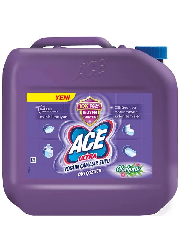 Ace Ultra Power Jel Çamaşır Suyu Çiçek Kokulu 3 Kg